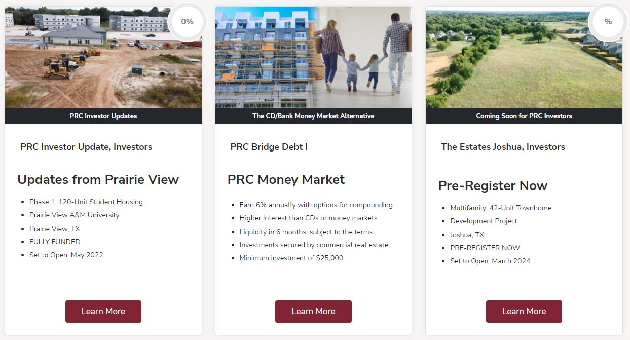 Investing Options For Accredited InvestorsPioneer Realty Capital Investment Opportunities